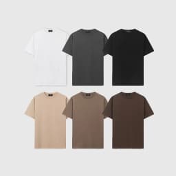 Thumbnail Áo thun nam ROWAY vải Cotton thoáng mát, thấm hút, phông trơn 1
