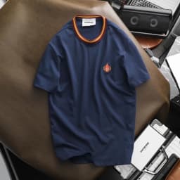 Thumbnail Áo Thun Nam Socce Thêu Họa Tiết Tinh Xảo Sang Trọng Chất Liệu Cotton Dày Mịn Thoáng Mát Form Regular - FAPAS 4