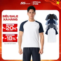 Thumbnail Áo Thun Nam Thể Thao EXTRA-COOL 5S FASHION,Chất Thun Nhẹ,Mát,Tay Raglan,Trẻ Trung (ATS25055) 1