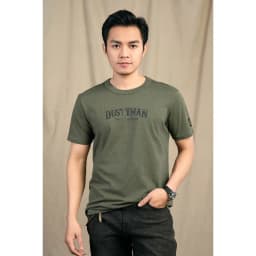 Thumbnail Áo Thun Nam Timeless Dustyman, Vải 100% Cotton Cao Cấp,Hình In Cổ Điển,Form Regular Fit 2