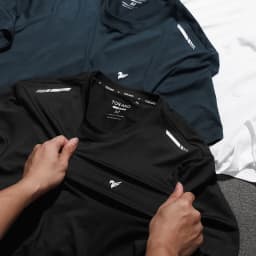 Thumbnail Áo thun nam TORANO MASTER TEE trơn in phản quang, co giãn thoải mái, thấm hút mồ hôi, cổ tròn GSTS018 3