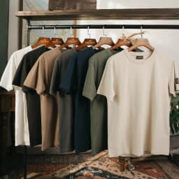 Thumbnail Áo Thun Nam Trơn Cổ Tròn 100% Cotton Premium DUSTYMAN - Form Regular Fit - Basic 3