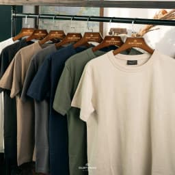 Thumbnail Áo Thun Nam Trơn Cổ Tròn 100% Cotton Premium DUSTYMAN - Form Regular Fit - Basic 4