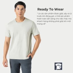 Thumbnail Áo thun nam TShirt Basic Cotton 100% 220gsm dày dặn mềm mại Coolmate 3