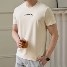 Thumbnail Áo thun nam TSHIRT SIXMEN LUXURY Ver 1 cổ tròn vải cotton cao cấp co giãn, thoáng mát, thanh lịch 3