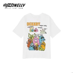 Thumbnail Áo thun NELLY Cotton 260gsm Premium - Dekkry Monster Tay Lỡ Form Rộng Nam Nữ 1