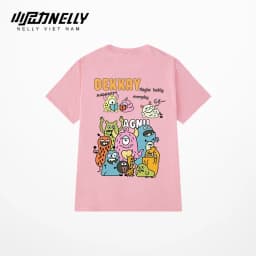 Thumbnail Áo thun NELLY Cotton 260gsm Premium - Dekkry Monster Tay Lỡ Form Rộng Nam Nữ 2