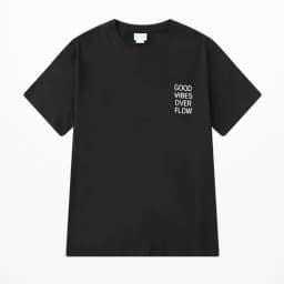 Thumbnail Áo thun NELLY Cotton 260gsm Premium - Good Viber Over Flow Tay Lỡ Form Rộng Nam Nữ 2
