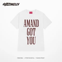 Thumbnail Áo thun NELLY Cotton 260gsm Premium - Amand Got You Tay Lỡ Form Rộng Nam Nữ 2