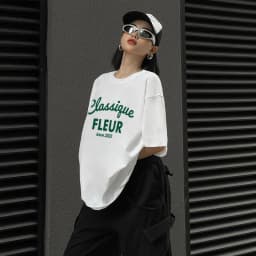 Thumbnail Áo thun NELLY Cotton 260gsm Premium - Classique  Tay Lỡ Form Rộng Nam Nữ 2