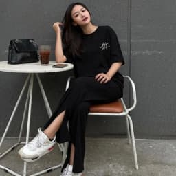 Thumbnail Áo thun NELLY Cotton 260gsm Premium - SVT Tay Lỡ Form Rộng Nam Nữ 4