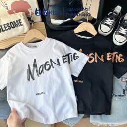 Thumbnail Áo thun ngắn tay bé trai 27Kids KACADY áo thun 100% cotton cho trẻ từ 4 - 12 tuổi  BSTS11 1