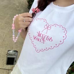 Thumbnail Áo thun nữ, áo phông Unisex basic màu trắng, đen, hồng - Simple Twist 2