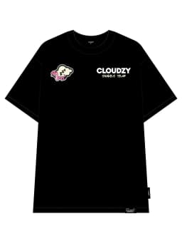 Thumbnail Áo thun nữ nam basic unisex tay lỡ thun cotton form rộng local brand Cloudzy cổ tròn SNAKE 2