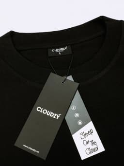 Thumbnail Áo thun nữ nam unisex tay lỡ phông local brand form rộng teen cổ tròn oversize cotton THE CLOUD STAY 2