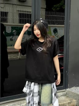 Thumbnail Áo thun nữ nam unisex tay lỡ phông local brand form rộng teen cổ tròn oversize AT ĐÁM MÂY CLOUDZY 4
