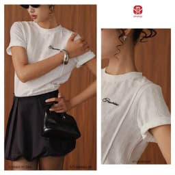 Thumbnail Áo Thun Nữ VM STYLE Họa Tiết Thêu Chữ Nổi Form Lửng Chất Vải Xốp Cao Cấp ATU00944 1