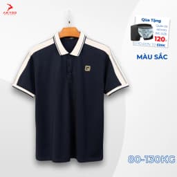 Thumbnail Áo Thun Polo Nam Bigsize 80-140kg AKYOO Chất Liệu CVC Cao Cấp - PL X THAN 1
