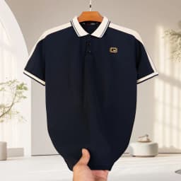 Thumbnail Áo Thun Polo Nam Bigsize 80-140kg AKYOO Chất Liệu CVC Cao Cấp - PL X THAN 3