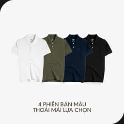 Thumbnail Áo Thun Polo Nam By Cotton Cao Cấp Polo Basic Pique Ver 3 Multi Color 4