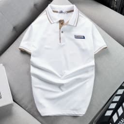 Thumbnail Áo thun POLO nam cá sấu Nexx&Dee phối sọc ngang có cổ bẻ trung niên lịch lãm big size 3XL cao cấp PL08 2