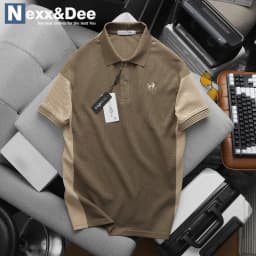 Thumbnail Áo thun polo nam cá sấu có cổ bẻ sọc ngang TRẺ TRUNG big size 3xl Nexx&Dee  PL21 2