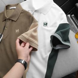 Thumbnail Áo thun polo nam cá sấu có cổ bẻ sọc ngang TRẺ TRUNG big size 3xl Nexx&Dee  PL21 4