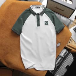 Thumbnail Áo thun polo nam cá sấu  phối sọc ngang có cổ bẻ big size 3XLcao cấp Nexx&Dee PL03 4