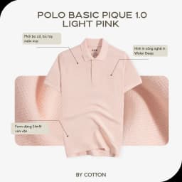 Thumbnail Áo Thun Polo Nam Cao Cấp Basic Pique Ver 2 Multi Color By Cotton 2