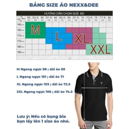 Thumbnail Áo thun POLO nam chấm bi phối hoạ tiết có cổ bẻ trẻ trung lịch lãm big size 3XL Nexx&Dee CB21 1