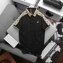 Thumbnail Áo thun POLO nam chấm bi phối hoạ tiết có cổ bẻ trẻ trung lịch lãm big size 3XL Nexx&Dee CB21 4
