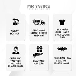 Thumbnail Áo Thun Polo Nam Cổ Bẻ Màu Xanh Két Vải Cotton Cá Xấu Thương Hiệu MrTwins® 4