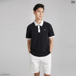 Thumbnail Áo Thun Polo Nam Form Rộng Tay Ngắn Vải Sợi Ngô Chính Hãng 660 Boutique - POHTK330 3