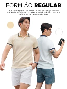 Thumbnail Áo thun Polo nam PERU vải Tổ ong WAFFLE cao cấp, trẻ trung, thanh lịch, chuẩn form - HUSSIO 4