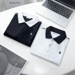 Thumbnail Áo thun polo nam POLYS Fullbox, vải TC SYNEX 4 chiều, thoáng khí, thấm hút. Áo polo tay ngắn DIAZEL 2