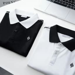 Thumbnail Áo thun polo nam POLYS Fullbox, vải TC SYNEX 4 chiều, thoáng khí, thấm hút. Áo polo tay ngắn DIAZEL 3