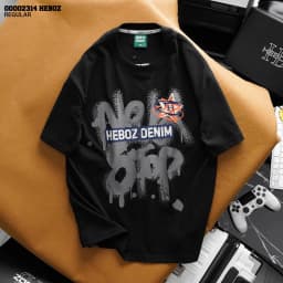 Thumbnail Áo thun print star Heboz 3M, áo thun nam chất vải co giãn - 00002314 2