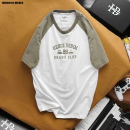 Thumbnail Áo thun raglan Club Heboz 3M, áo thun phối basic dành cho nam nhiều màu - 00002413 3