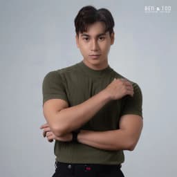 Thumbnail Áo thun RAGLAN cổ tròn form BODY BEN & TOD 20219 vải cotton, mềm mịn, co giãn, nam tính 4