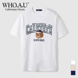 Thumbnail Áo Thun Steve Campus Patch T-shirt Unisex Style | WHRPE2492U / WHRPE3792U 1