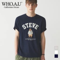 Thumbnail Áo Thun Steve Patch Short Sleeve T-shirt Unisex Style | WHRAE3794U 2