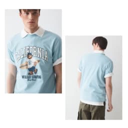 Thumbnail Áo Thun Steve Photo T-Shirt Unisex Style | WHRPE2424U/WHRPE3725U 3