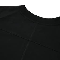 Thumbnail Áo Thun Tay Dài DAPPERANDMORE Exclusive Long Sleeve 100% Cotton 250GSM Phối Line Rã May - Black 4