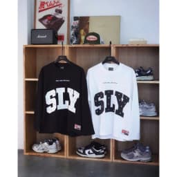 Thumbnail Áo thun tay dài SLY Twinkle - Black White 4