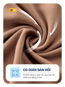 Thumbnail Áo thun tay dài YODY cổ rộng vải viscose mềm mại, thông thoáng, an toàn cho da ATN7025 4