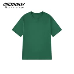 Thumbnail Áo thun tay lỡ Unisex Nam Nữ NELLY cotton trơn 3