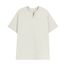 Thumbnail Áo thun tay ngắn cổ tròn xẻ V nam nữ cotton interlock 250gsm LADOS-9141 chất dày dặn, thấm hút, phong cách trẻ trung 2