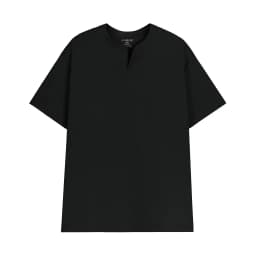 Thumbnail Áo thun tay ngắn cổ tròn xẻ V nam nữ LADOS-19141 cotton interlock 250gsm dày dặn, đơn giản thanh lịch 3