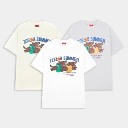 Thumbnail Áo Thun Teelab Hot Dogs Form Rộng In Lụa 3 Màu Hot Trend Local Brand Unisex TS323 1