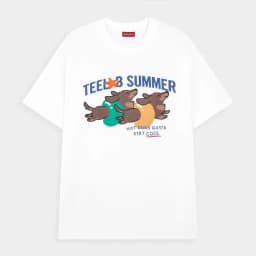 Thumbnail Áo Thun Teelab Hot Dogs Form Rộng In Lụa 3 Màu Hot Trend Local Brand Unisex TS323 2